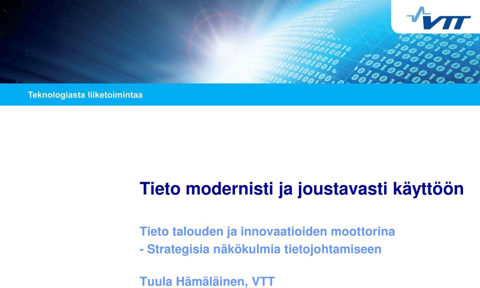 innovaatioiden moottorina -