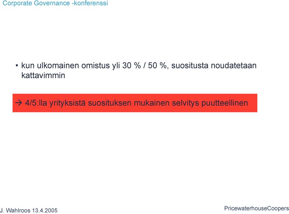 kattavimmin 4/5:lla yrityksistä