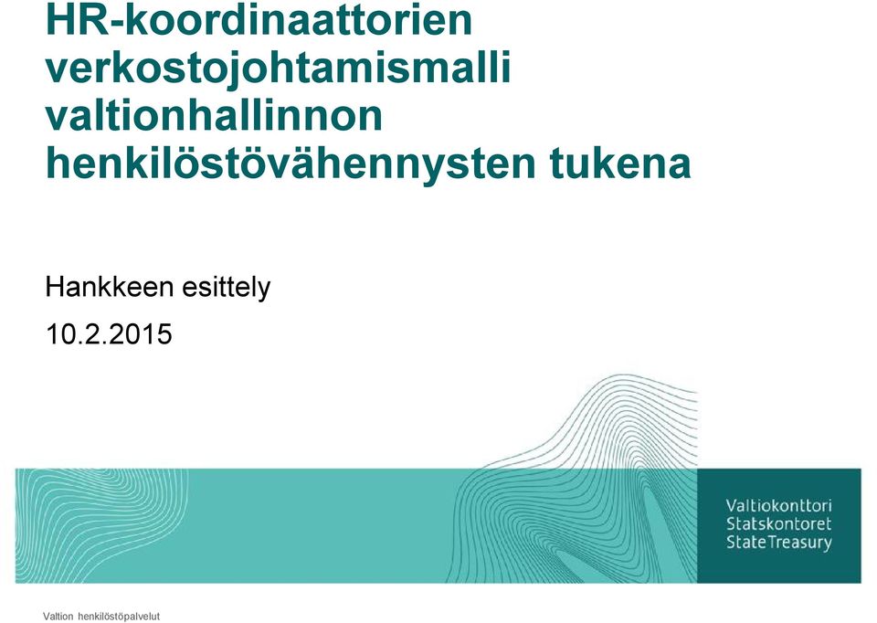 valtionhallinnon