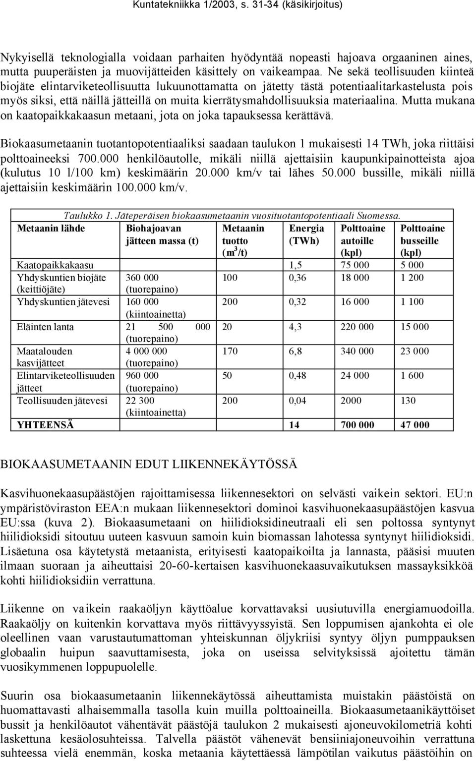 materiaalina. Mutta mukana on kaatopaikkakaasun metaani, jota on joka tapauksessa kerättävä.