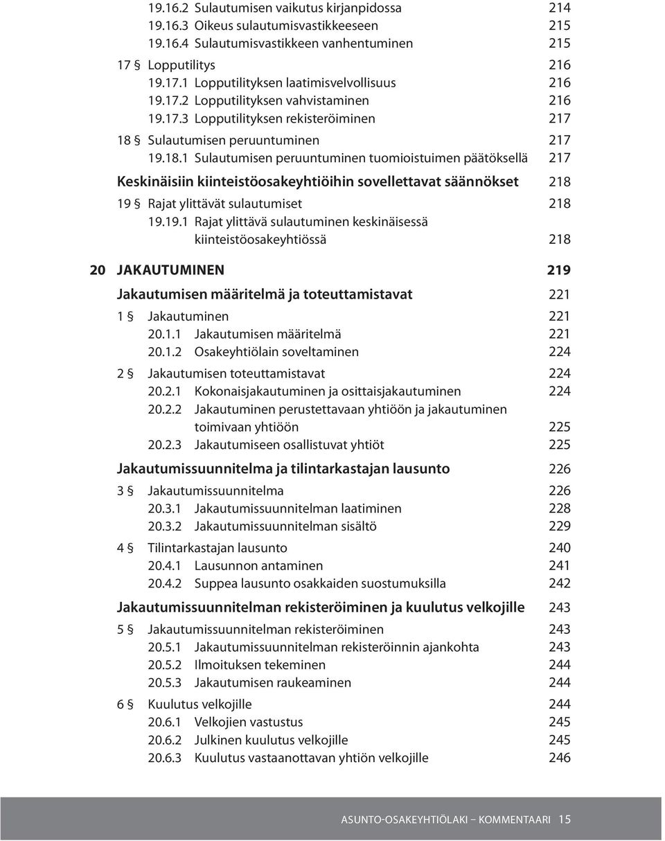 Sulautumisen peruuntuminen 217 19.18.