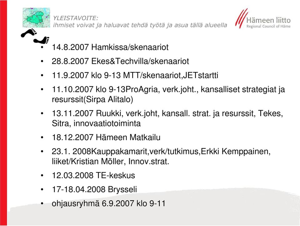 joht, kansall. strat. ja resurssit, Tekes, Sitra, innovaatiotoiminta 18