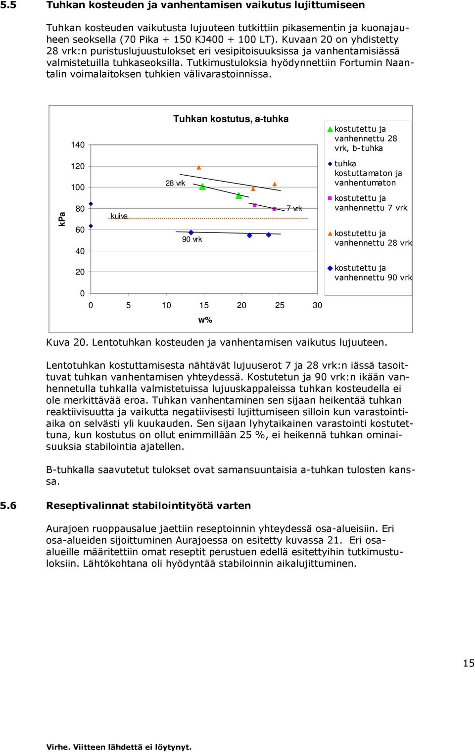 Tutkimustulksia hyödynnettiin Frtumin Naantalin vimalaitksen tuhkien välivarastinnissa.