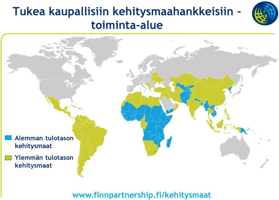 Alemman tulotason kehitysmaat Ylemmän