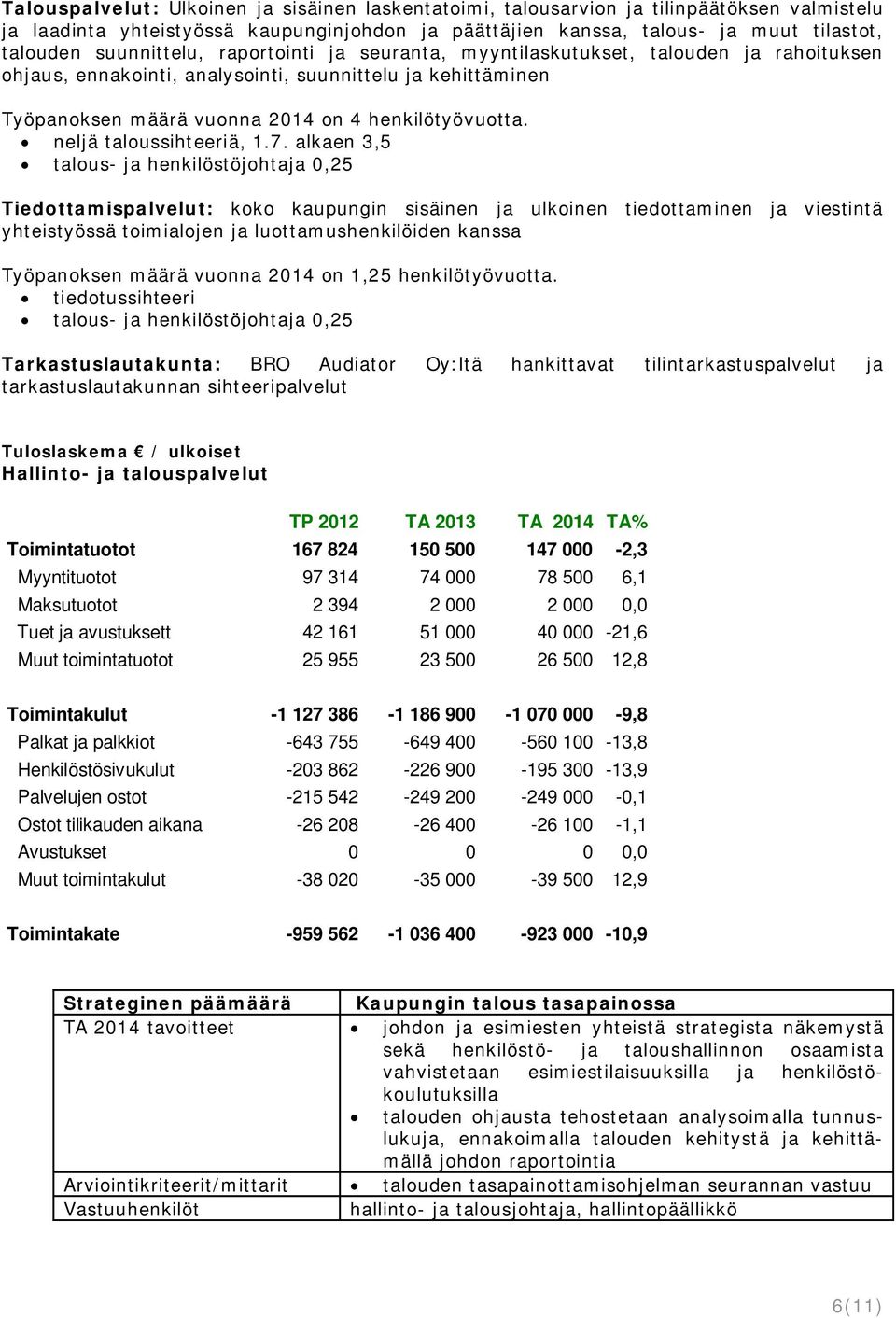 neljä taloussihteeriä, 1.7.
