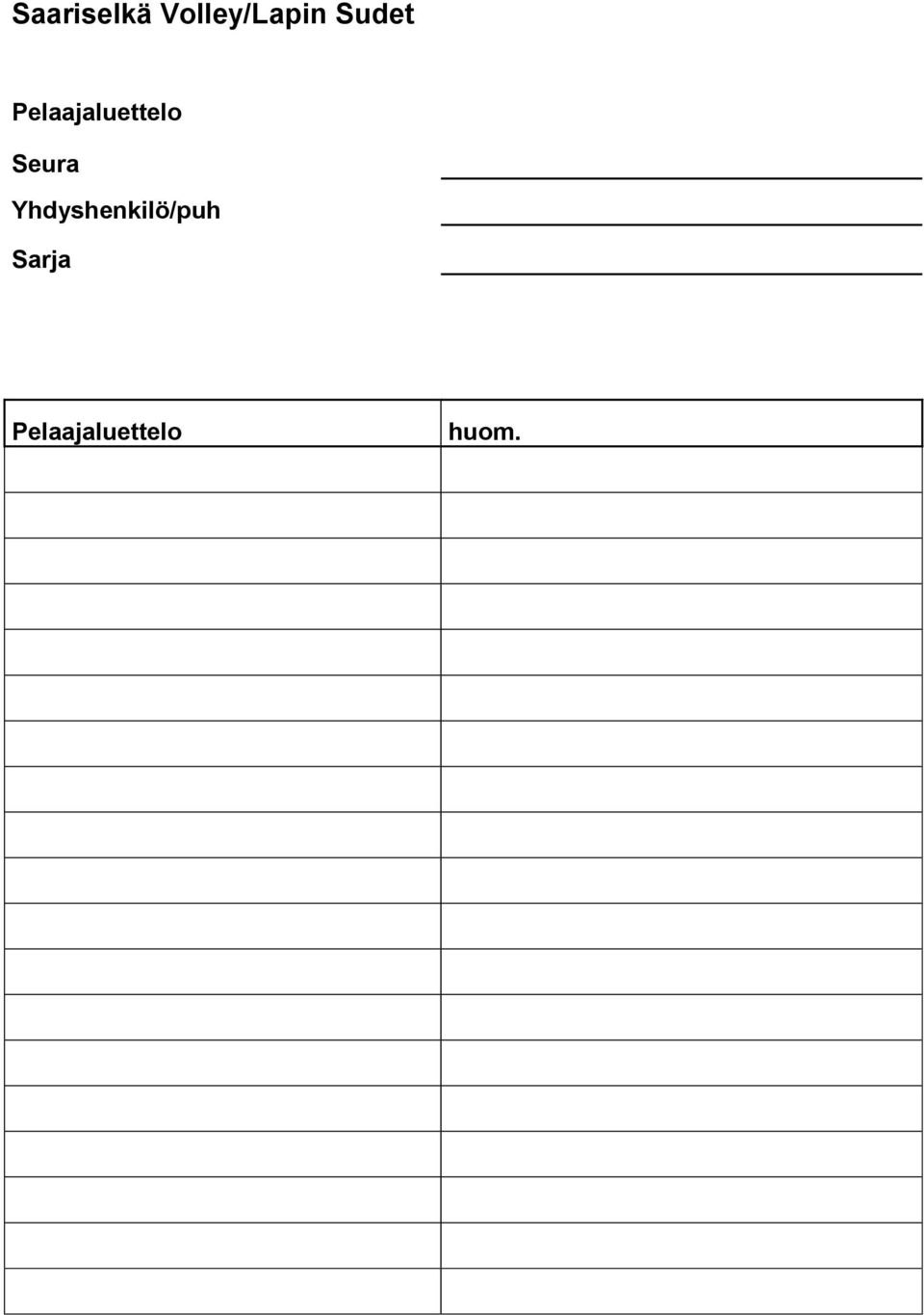 Seura Yhdyshenkilö/puh
