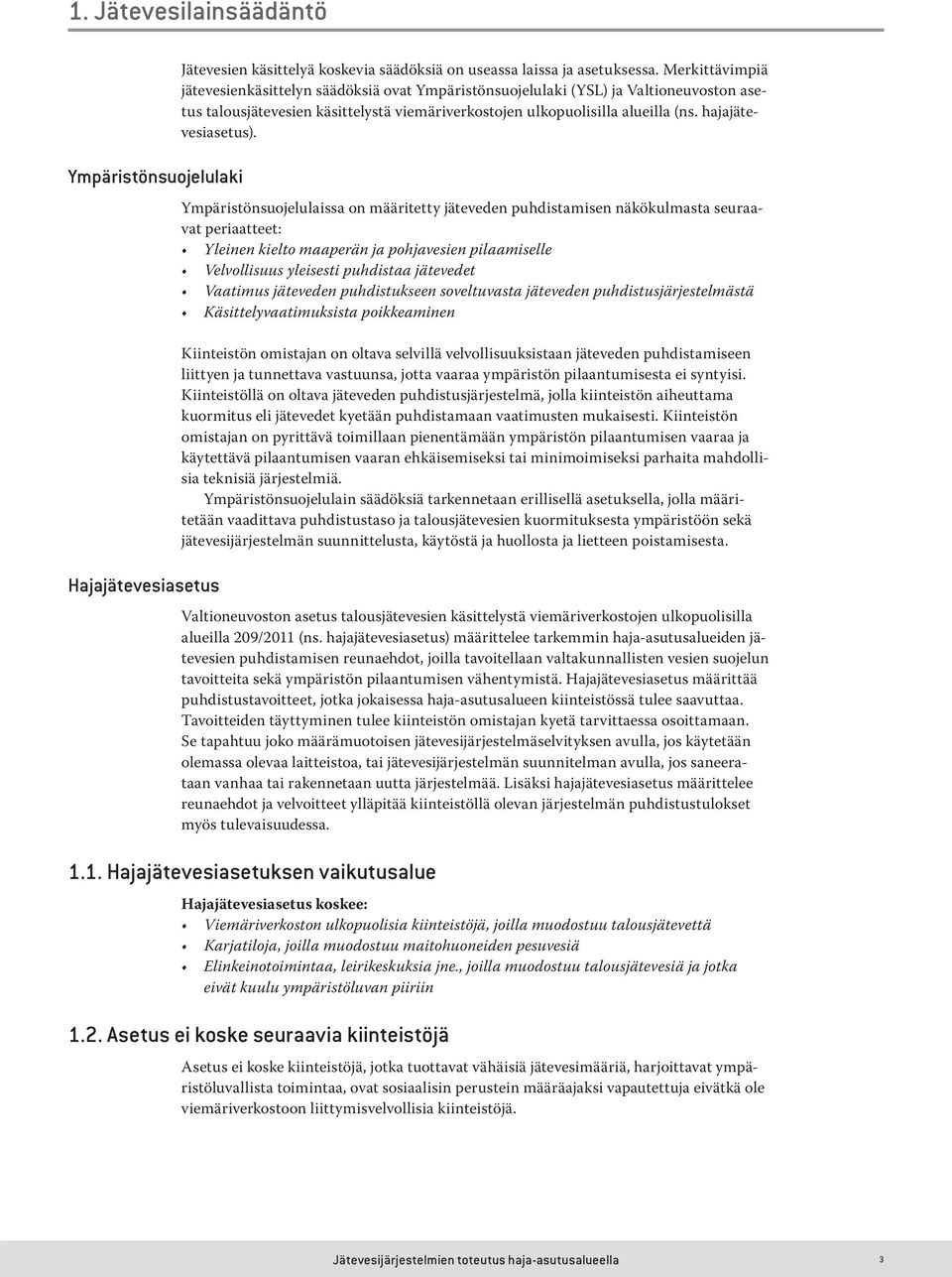 hajajätevesiasetus).