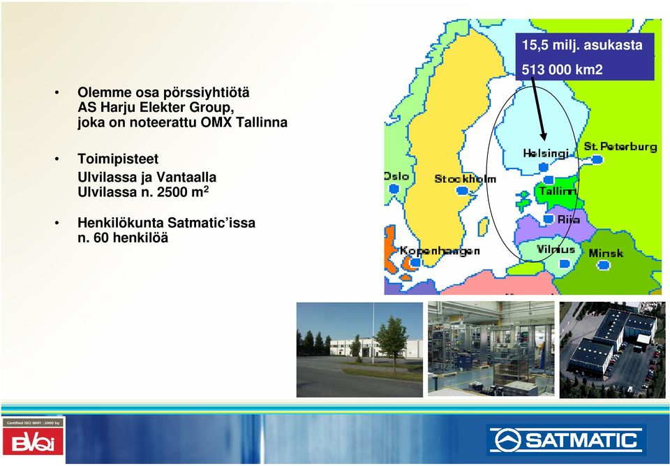 Group, joka on noteerattu OMX Tallinna 513 000 km2