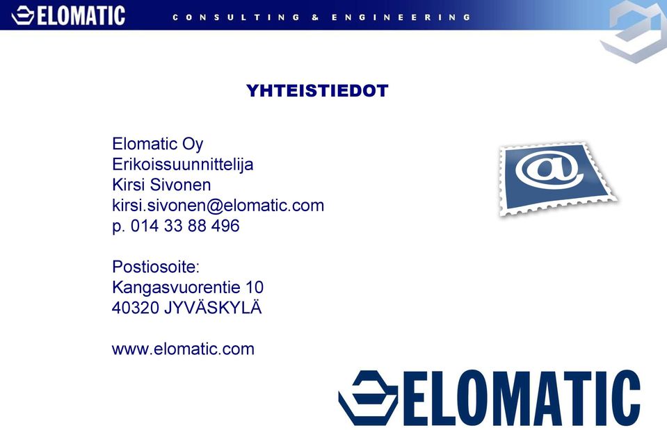 sivonen@elomatic.com p.