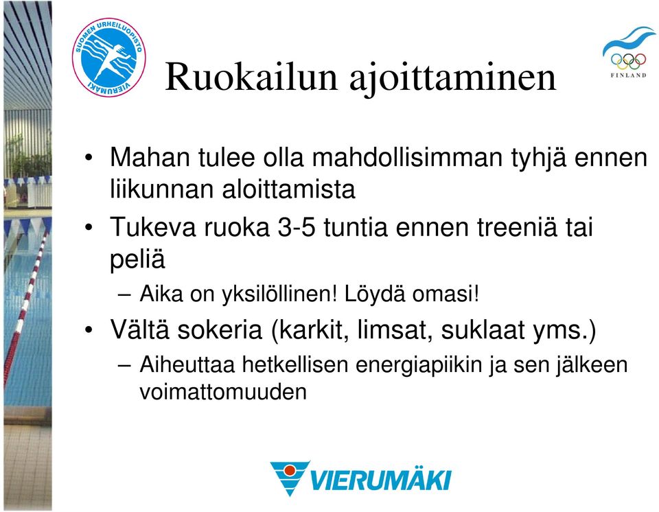 Aika on yksilöllinen! Löydä omasi!