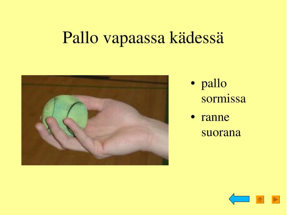 kädessä