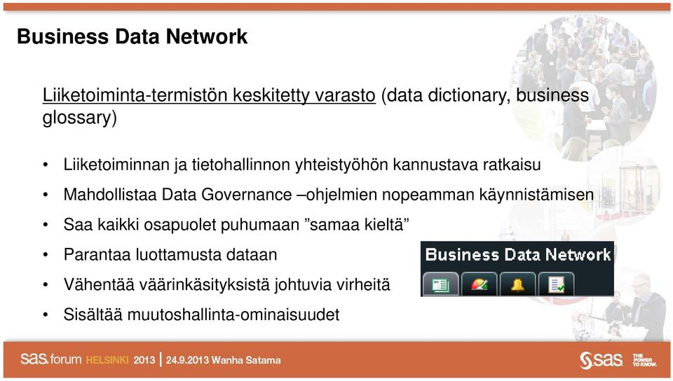 Governance ohjelmien nopeamman käynnistämisen Saa kaikki osapuolet puhumaan samaa kieltä