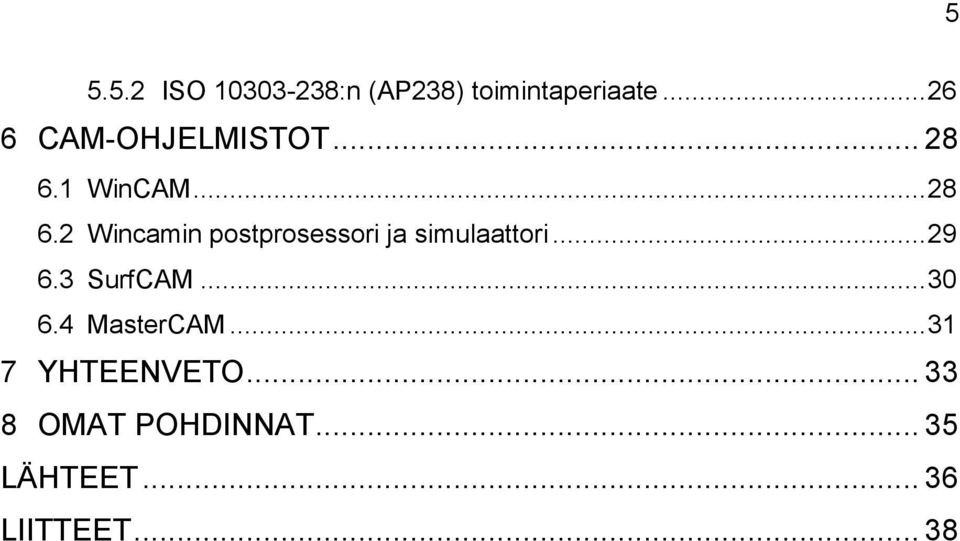 1 WinCAM... 28 6.2 Wincamin postprosessori ja simulaattori.