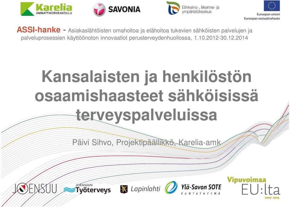 perusterveydenhuollossa, 1.10.2012-