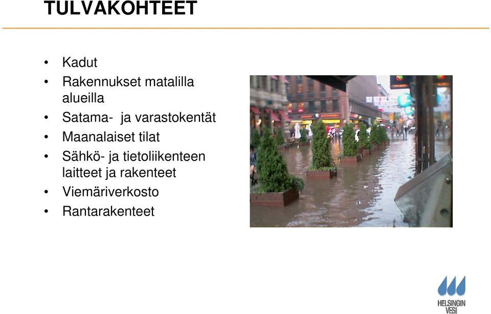 Maanalaiset tilat Sähkö- ja