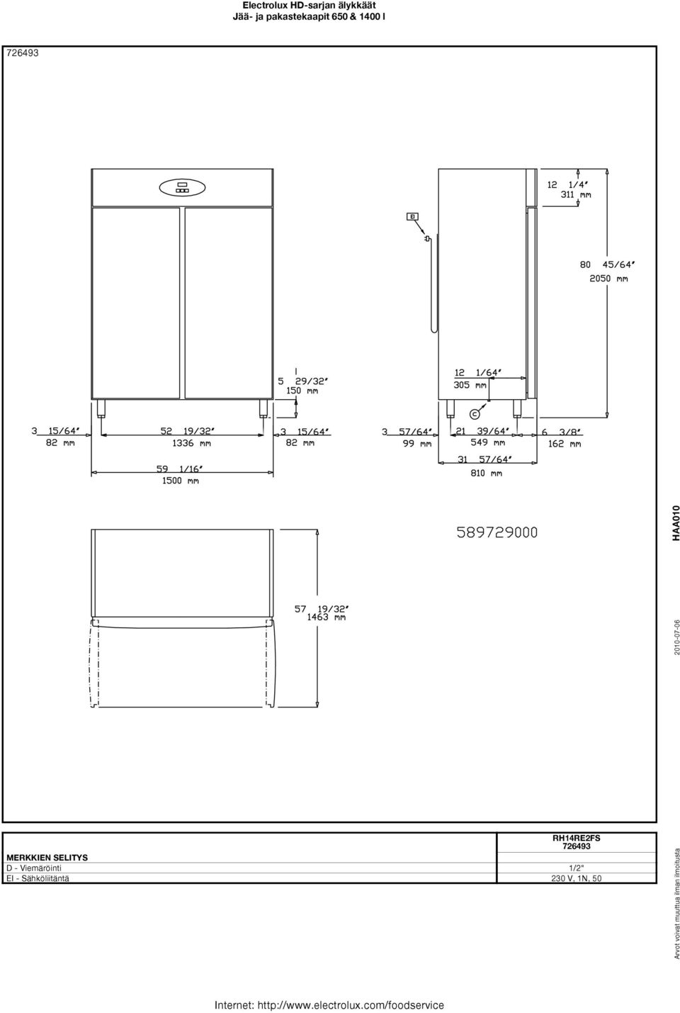 1/2" EI -