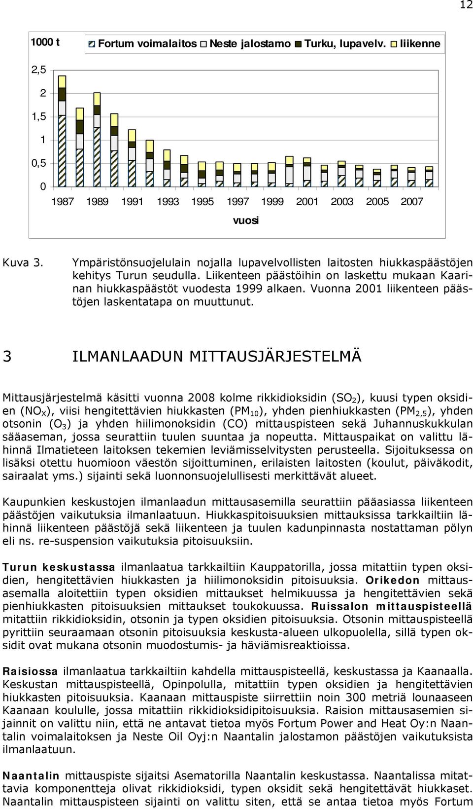 Vuonna 21 liikenteen päästöjen laskentatapa on muuttunut.