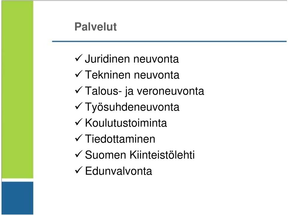 Työsuhdeneuvonta Koulutustoiminta