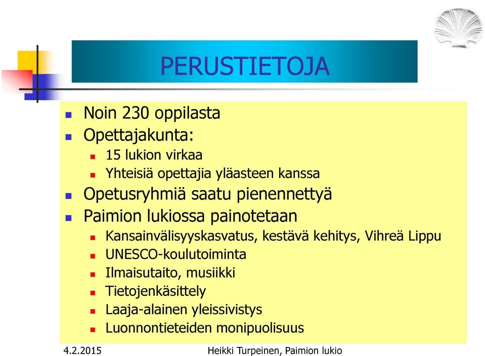 Kansainvälisyyskasvatus, kestävä kehitys, Vihreä Lippu UNESCO-koulutoiminta