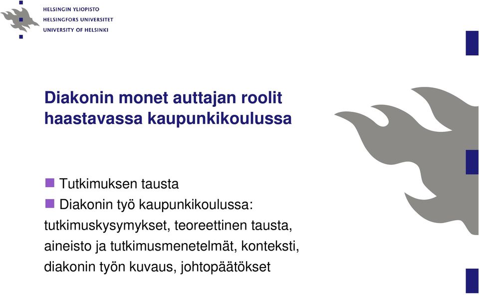 kaupunkikoulussa: tutkimuskysymykset, teoreettinen