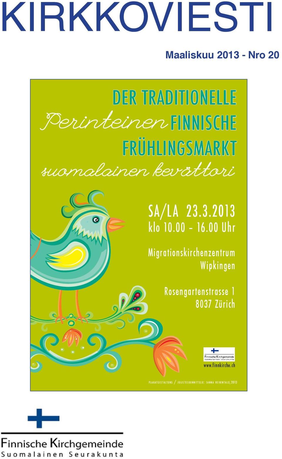 00 Uhr Migrationskirchenzentrum Wipkingen Rosengartenstrasse 1 8037 Zürich www.