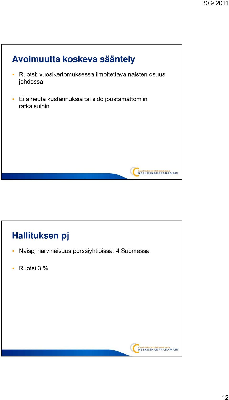 kustannuksia tai sido joustamattomiin ratkaisuihin