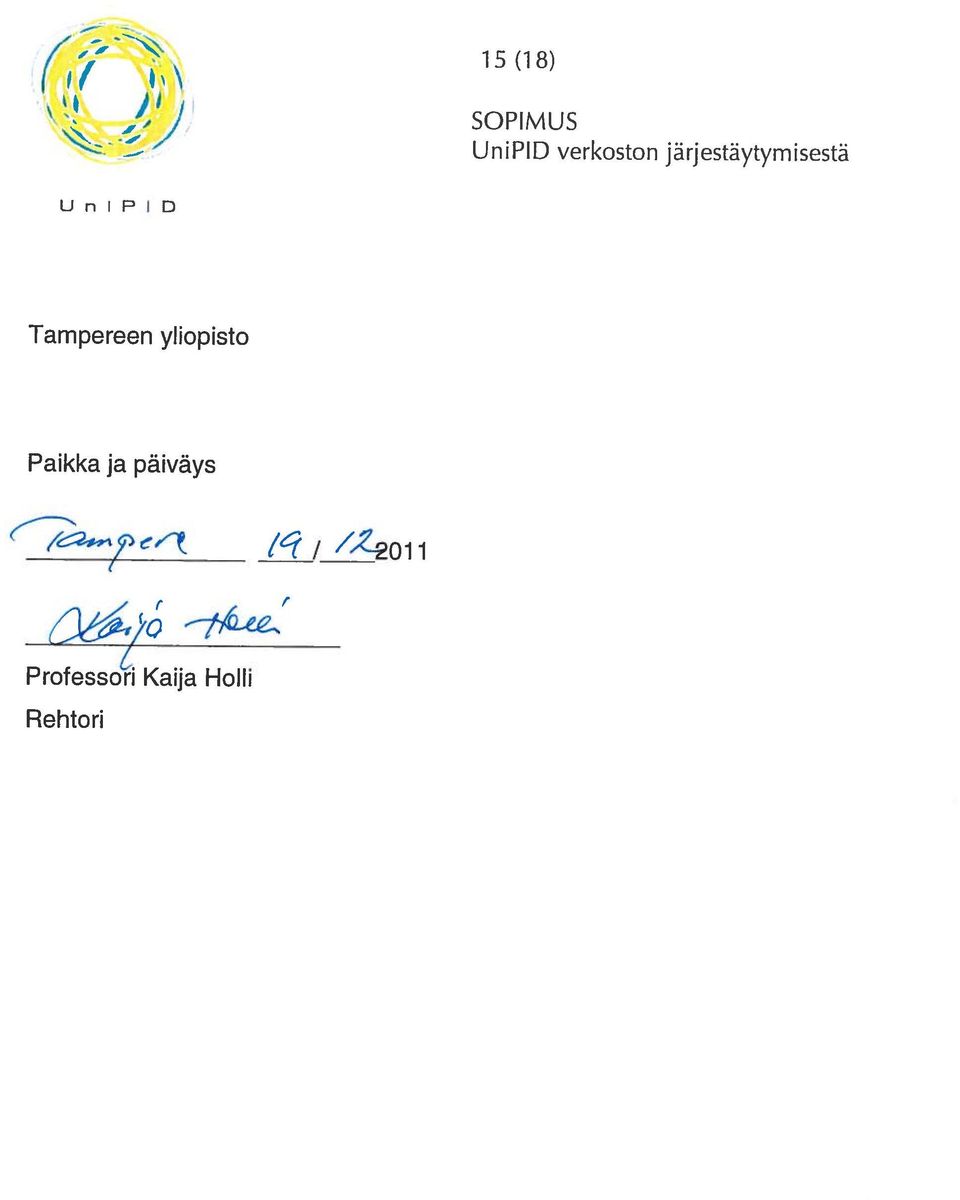 UnPID Tampereen yliopisto 11