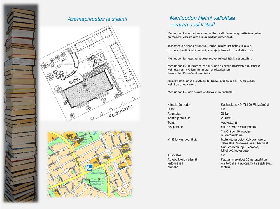 Meriluodon lasitetut parvekkeet tuovat reilusti lisätilaa asuntoihin. Meriluodon Helmi rakennetaan uusimpien energiamääräysten mukaisesti.