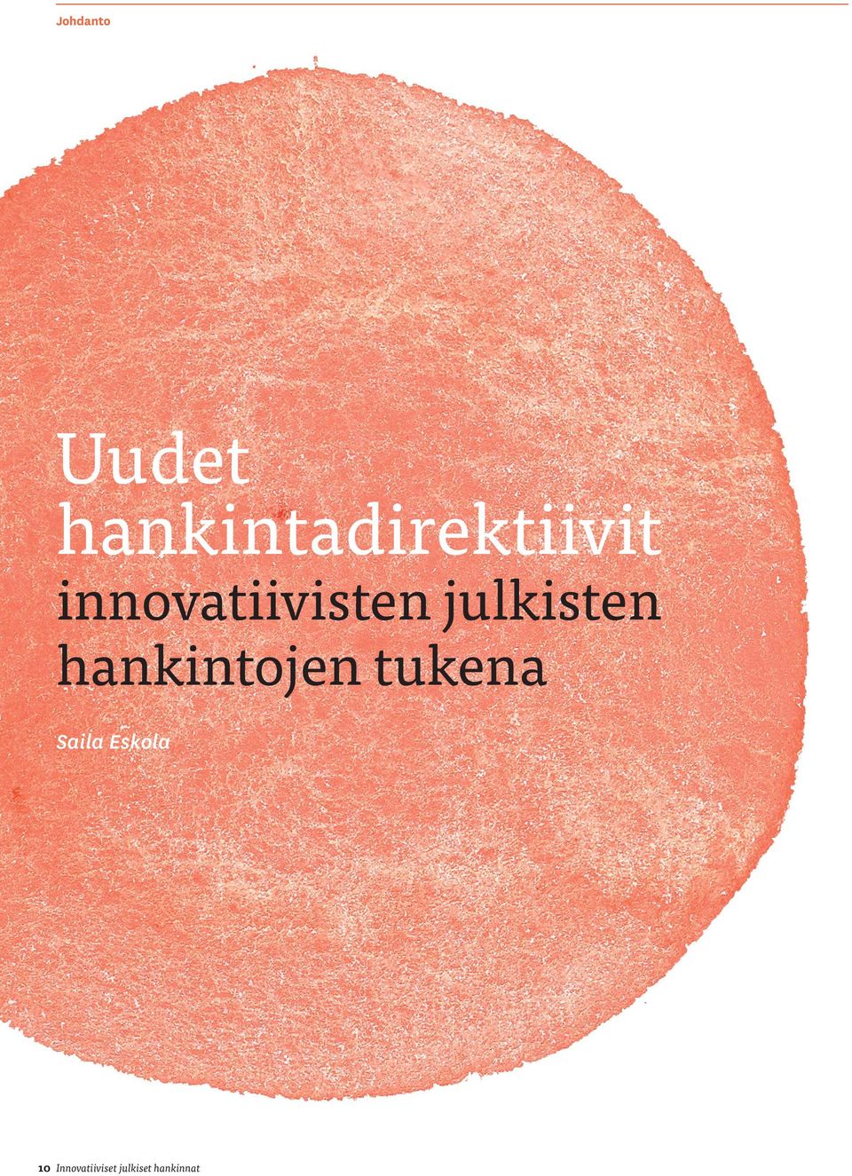 innovatiivisten julkisten