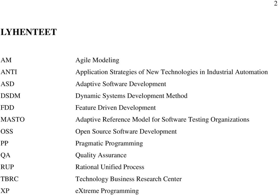 Driven Development Adaptive Reference Model for Software Testing Organizations Open Source Software Development