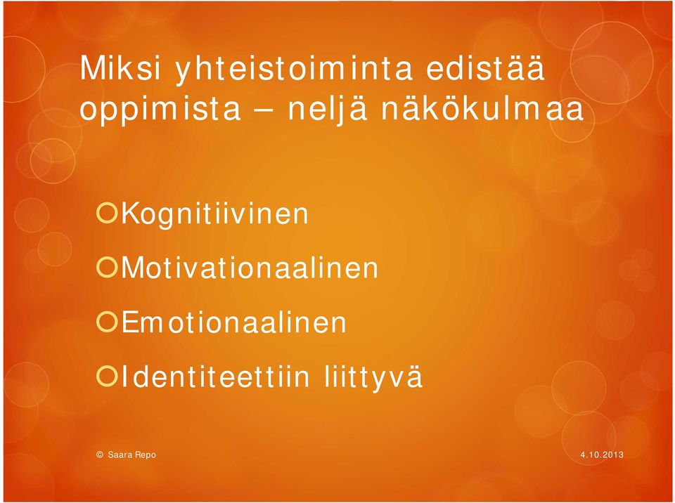 Kognitiivinen Motivationaalinen