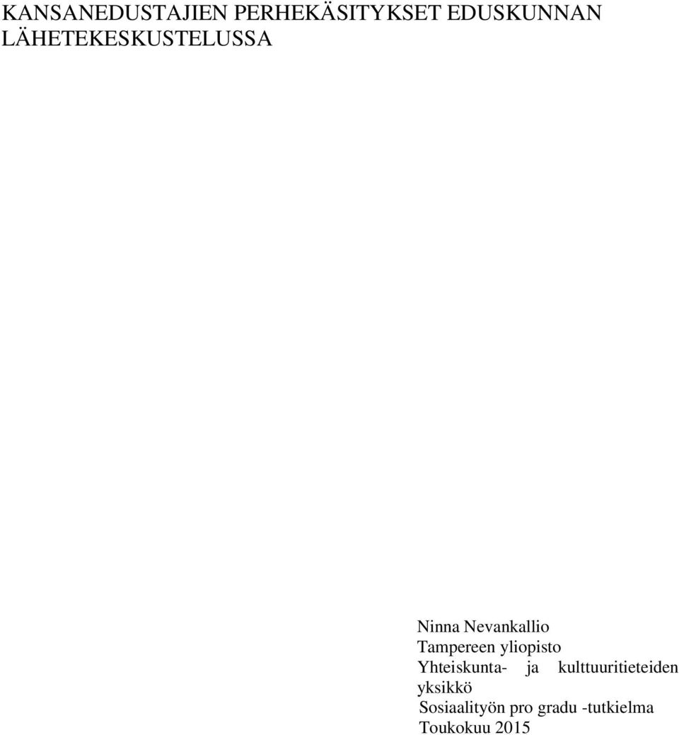 yliopisto Yhteiskunta- ja kulttuuritieteiden