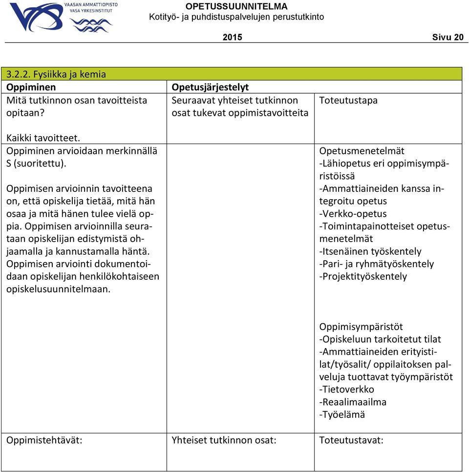 -Toimintapainotteiset opetusmenetelmät -Itsenäinen työskentely -Pari- ja ryhmätyöskentely