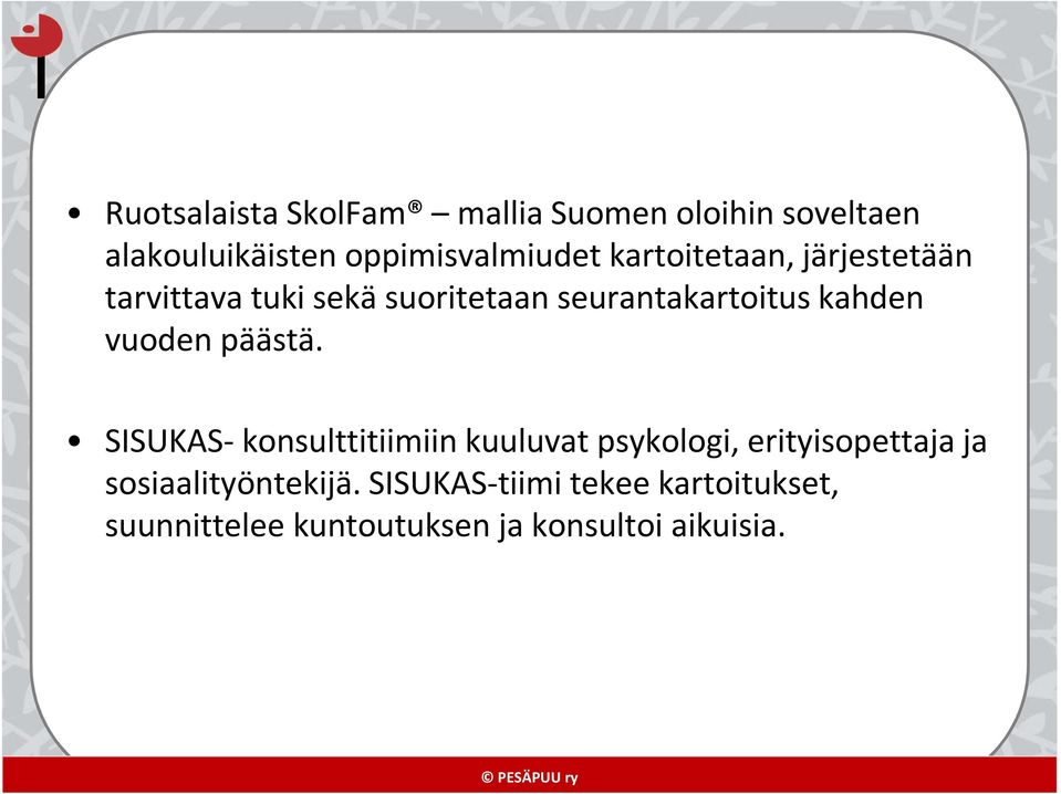 vuoden päästä.