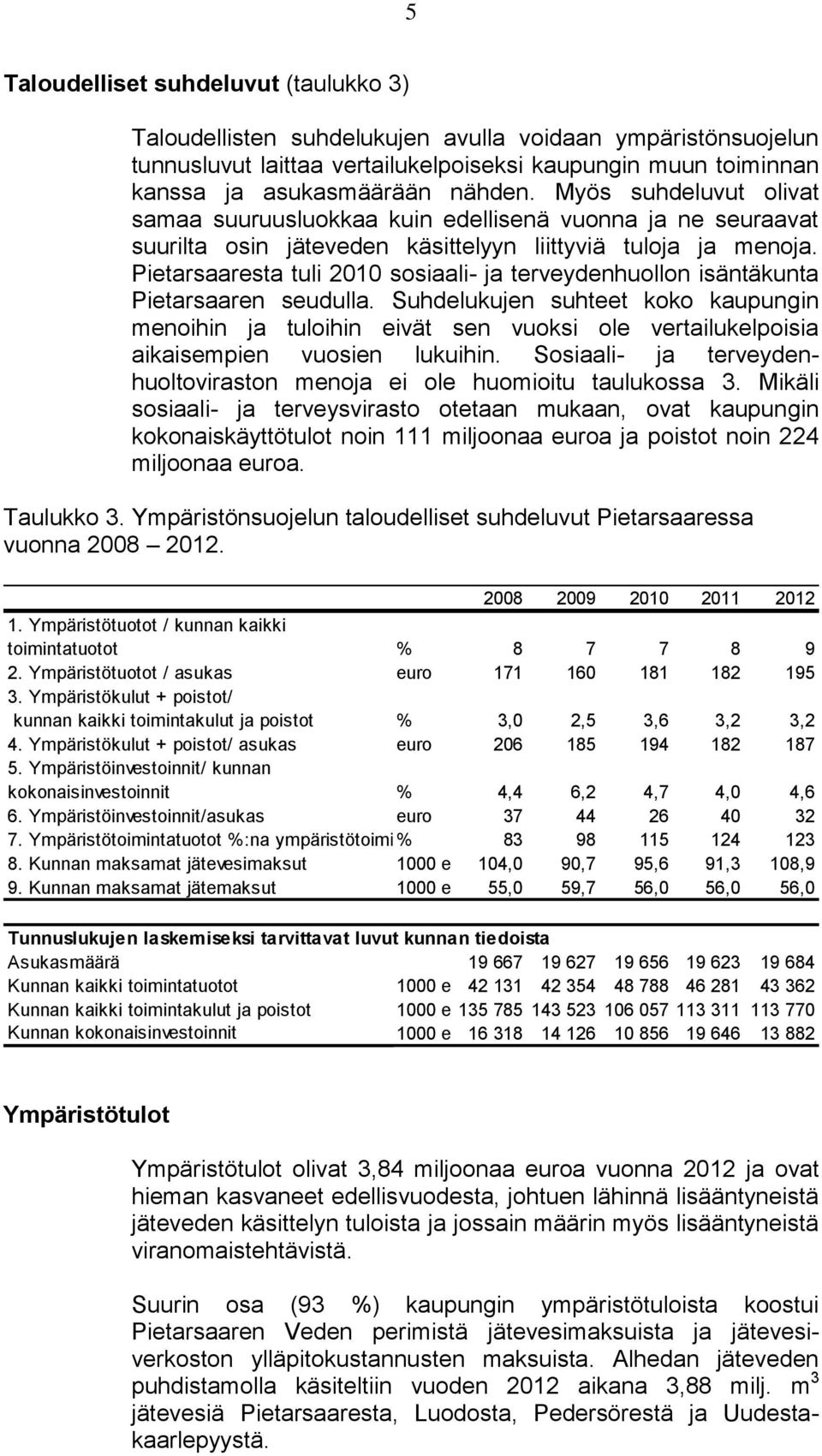 Pietarsaaresta tuli 2010 sosiaali- ja terveydenhuollon isäntäkunta Pietarsaaren seudulla.
