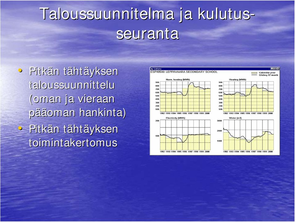 taloussuunnittelu (oman ja vieraan