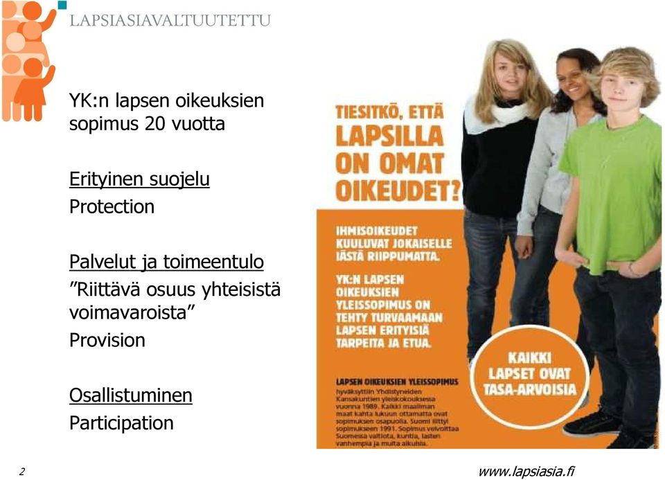 toimeentulo Riittävä osuus yhteisistä