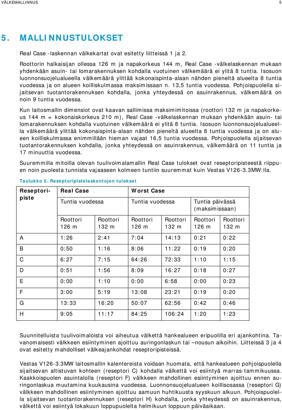 Isosuon luonnonsuojelualueella välkemäärä ylittää kokonaispinta-alaan nähden pieneltä alueelta 8 tuntia vuodessa ja on alueen koilliskulmassa maksimissaan n. 13,5 tuntia vuodessa.