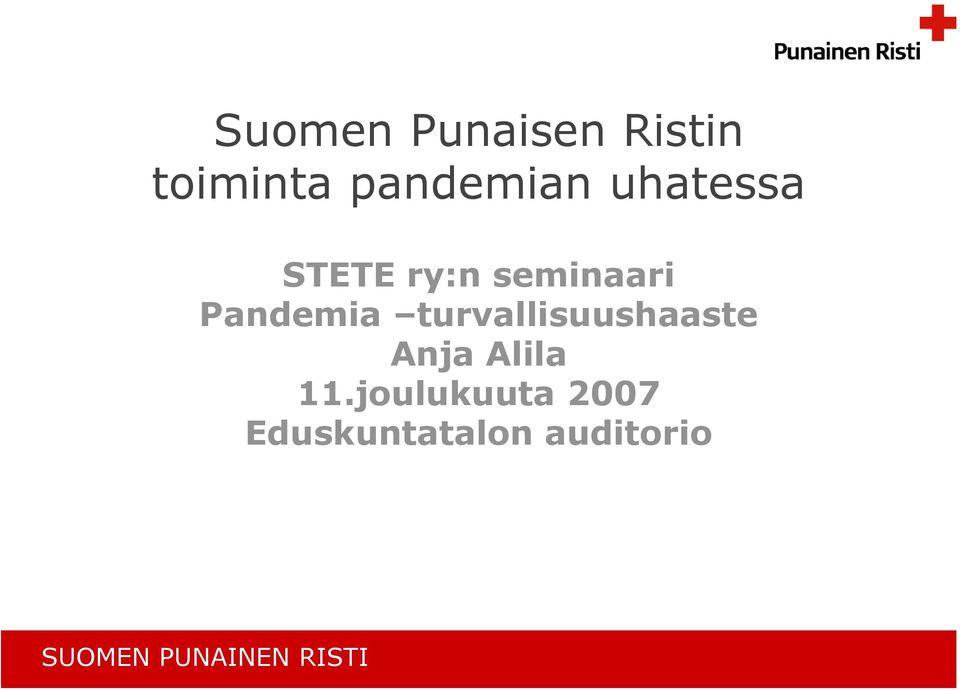 turvallisuushaaste Anja Alila 11.