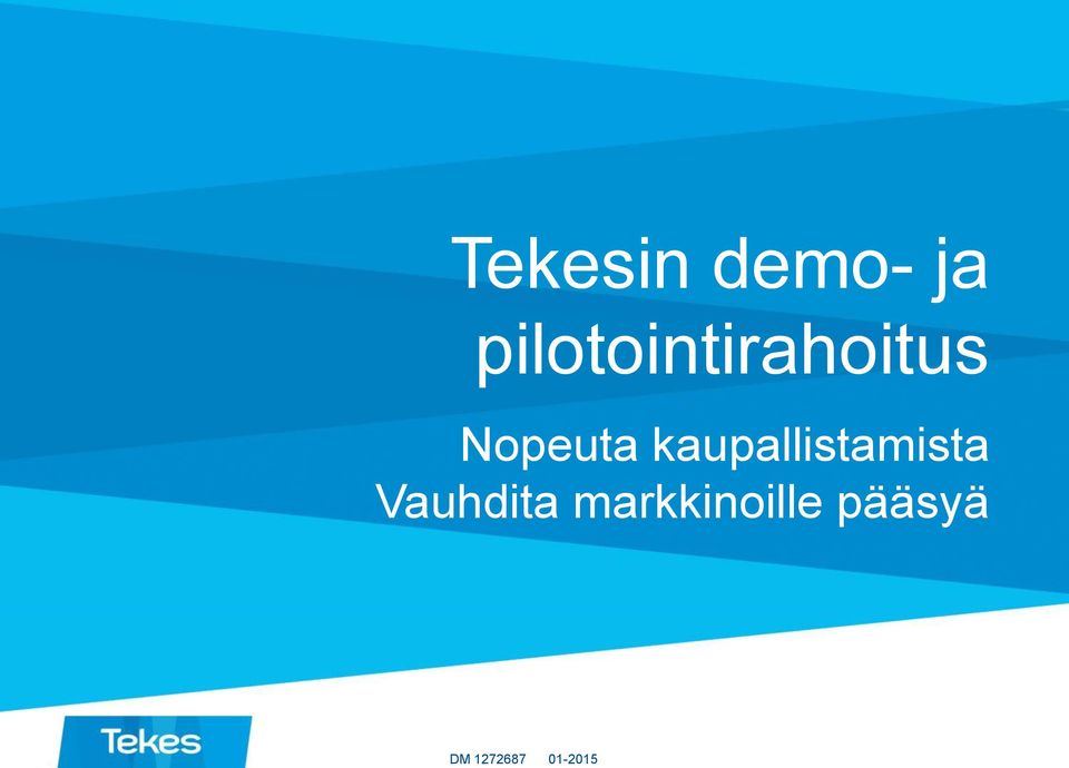 pilotointirahoitus Nopeuta