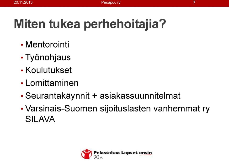 Mentorointi Työnohjaus Koulutukset