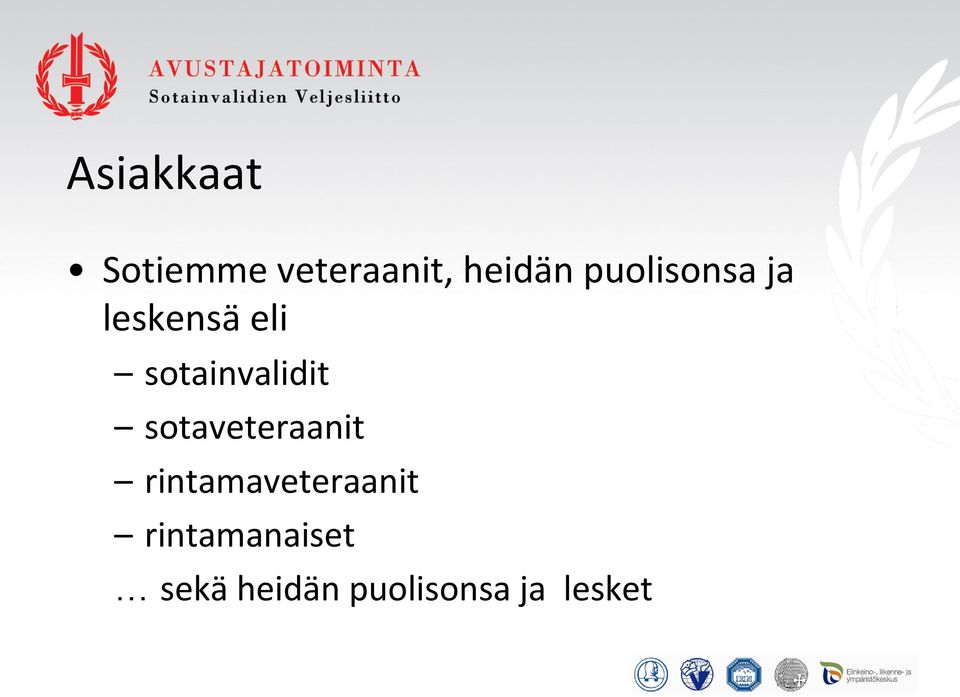 sotainvalidit sotaveteraanit