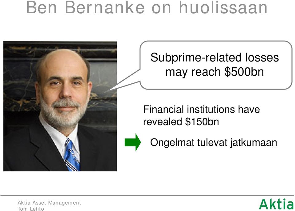 $500bn Financial institutions have