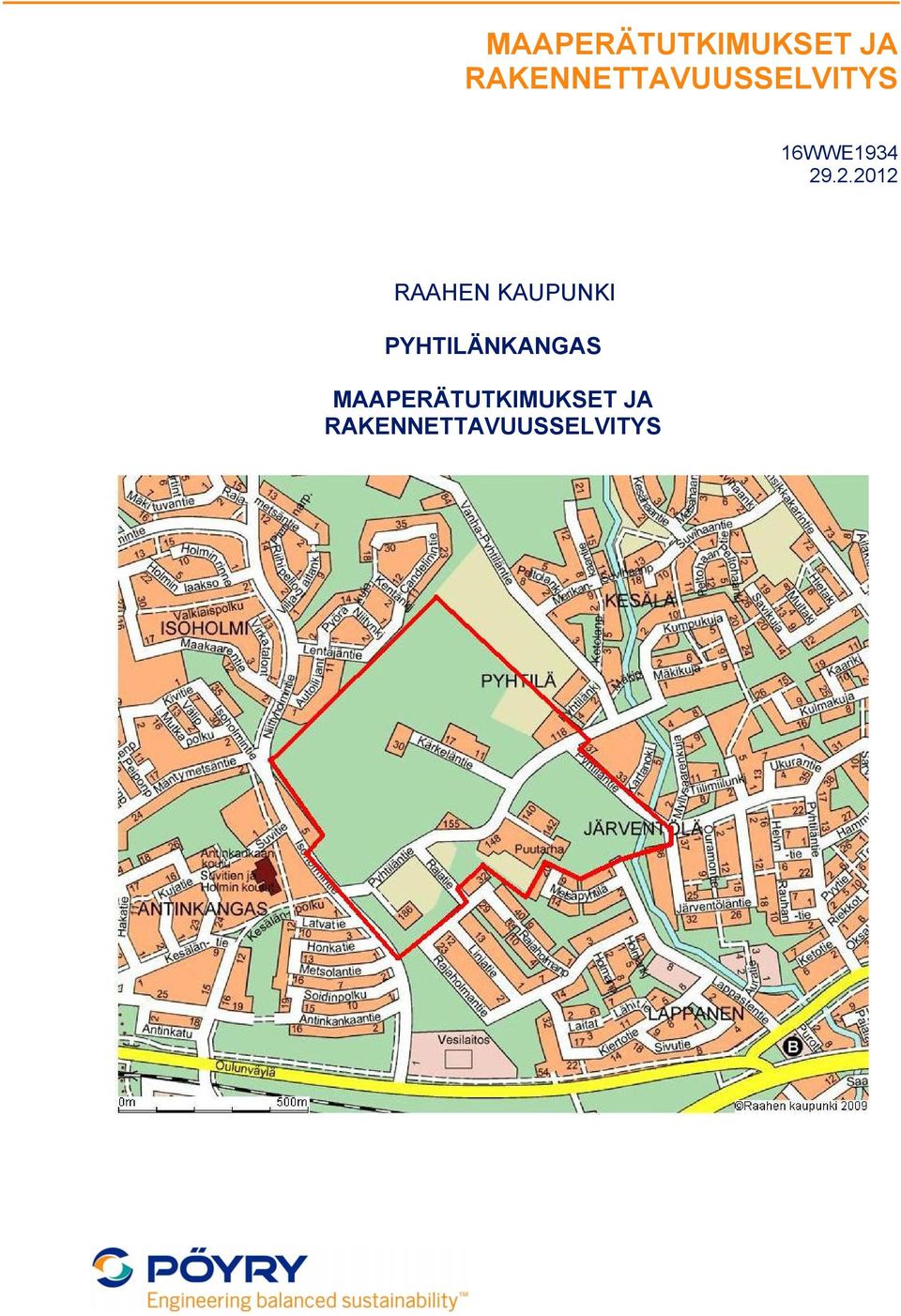 29.2.2012 RAAHEN KAUPUNKI