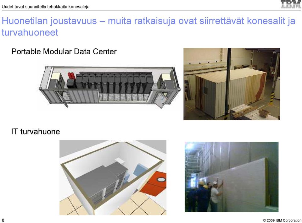 konesalit ja turvahuoneet