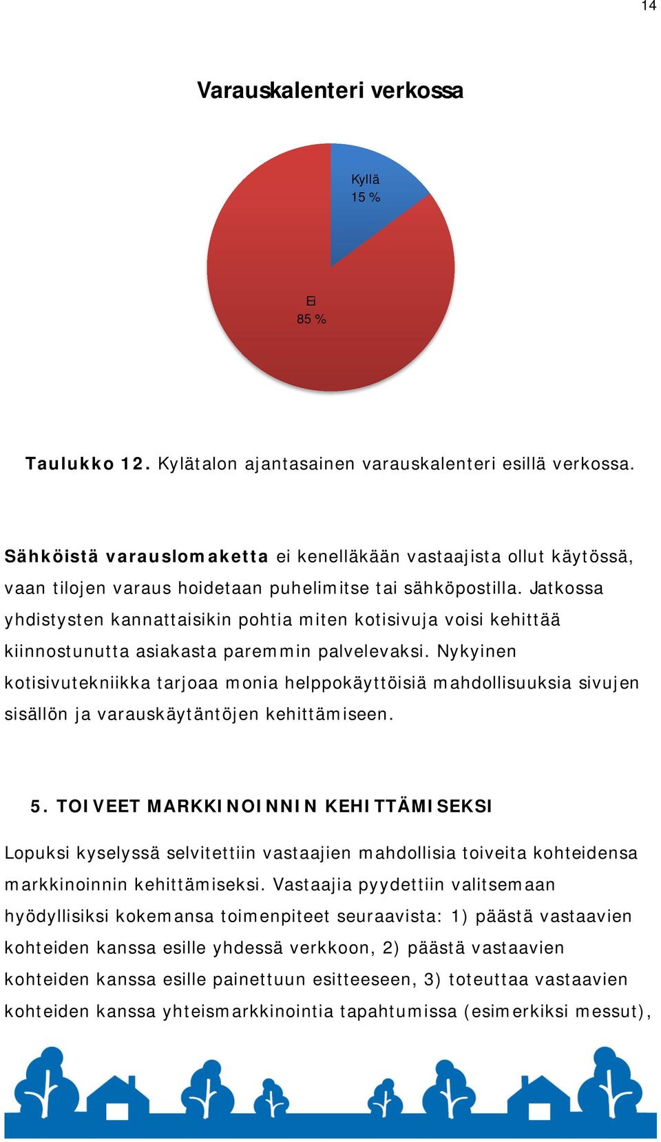 Jatkossa yhdistysten kannattaisikin pohtia miten kotisivuja voisi kehittää kiinnostunutta asiakasta paremmin palvelevaksi.