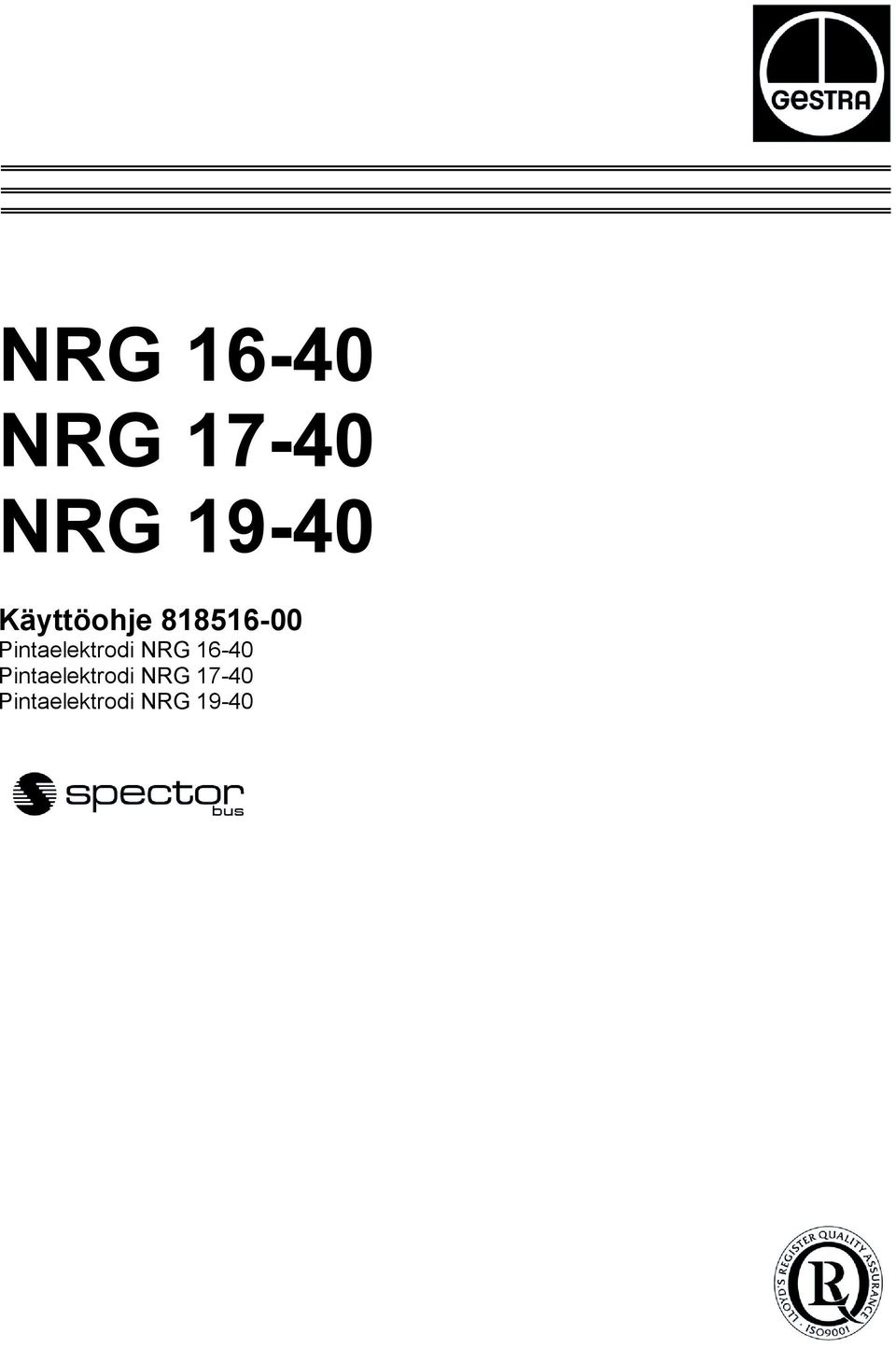 Pintaelektrodi NRG 16-40