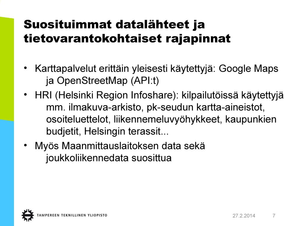 käytettyjä mm.
