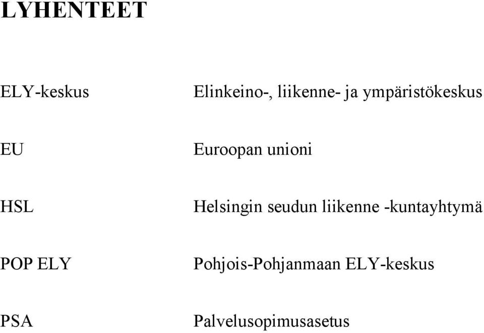 Helsingin seudun liikenne -kuntayhtymä POP ELY