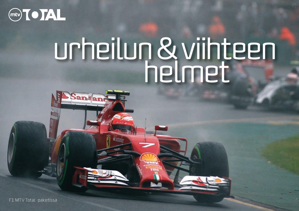 helmet F1 TV